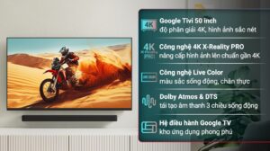 Google Tivi Sony 4K 50 inch K-50S25VM2